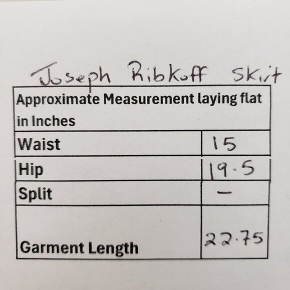 Joseph Ribkoff Black Crepe Pleated Hem Skirt - Picture 12 of 12